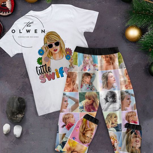 Discover Little taylor version Pajamas,Flower Taylor Girls Pajamas