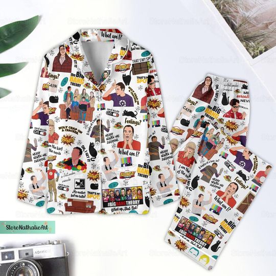 The Big Bang Theory Pajamas Set, Big Bang Theory Pajamas Set