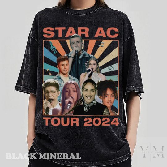 Discover Tour Star Academy Shirt, Star Academy Pierre Helena, Star Academy Shirt