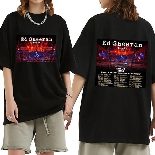 Discover Ed Shee Concert Tour 2024 T Shirt