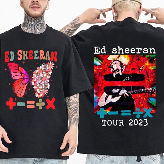 Discover Ed Shee Mathematics Tour T-Shirts Fashion