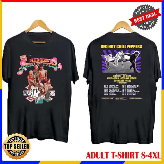 Red Hot Chili Peppers The Love Tour 2024 T-Shirt
