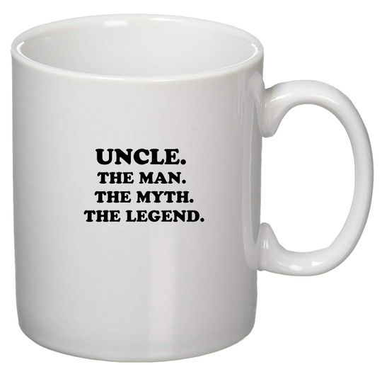 Discover Uncle The Man The Myth The Legend Birthday Father's Day Uncle To Be Mug