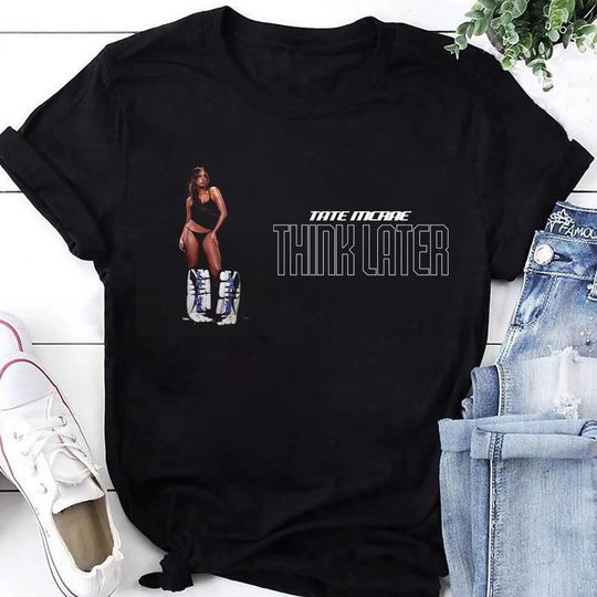 Discover Tate McRae The Think Later T Shirt Fan Gift 2024 Tour Merch