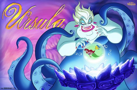 Disney Villains-Ursula Poster