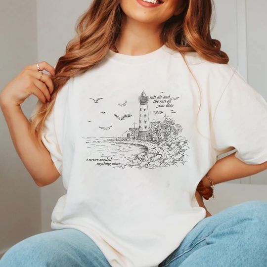 Discover Salt Air And The Rust On Your Door Shirt, August T-Shirt