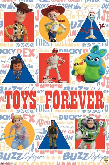 Disney Pixar Toy Story 4 - Grid Poster