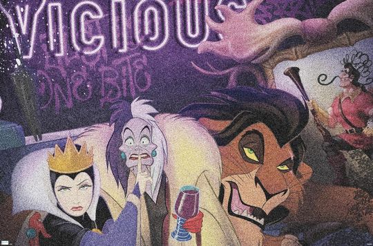 Disney Villains-Vicious Poster