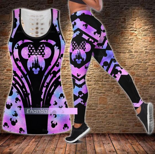 Discover Minnie Castle Tank Top, Minnie Womens Tank Top, Disney Minnie Leggings