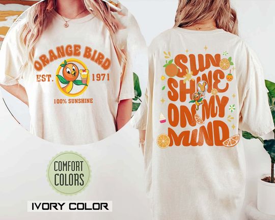 Vintage Orange Bird est 1971 Shirt, Disney Florida Orange Bird Shirt