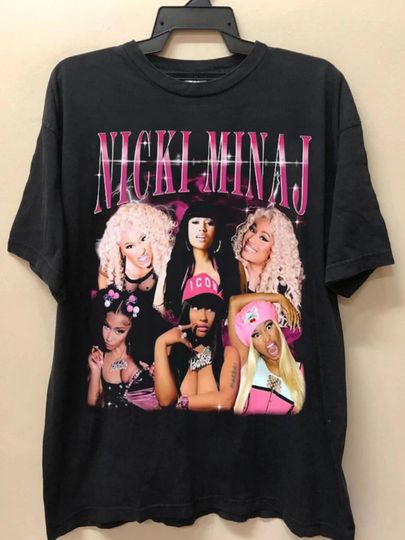 Discover Vintage Nicki Minaj Shirt, Pink Friday 2 Shirt, Nicki Minaj Tour T-Shirt