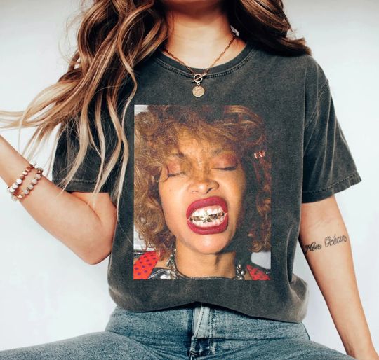 Retro Erykah Badu Shirt, Erykah Badu Music Tshirt