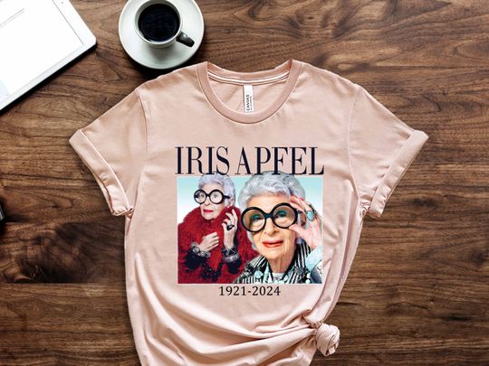 Discover Iris Apfel, Iris Apfel Shirt, RIP Iris Apfel, Iris Apfel Fan Gift