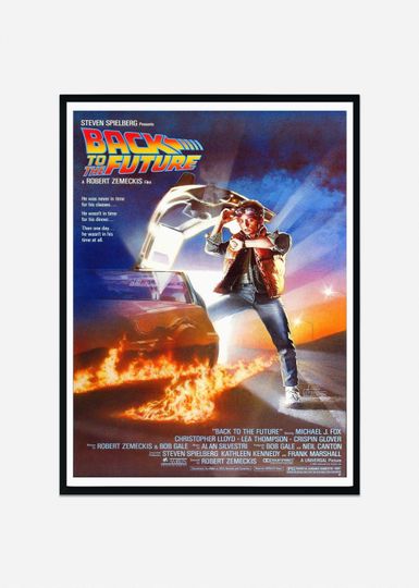 Back to the Future Movie Poster