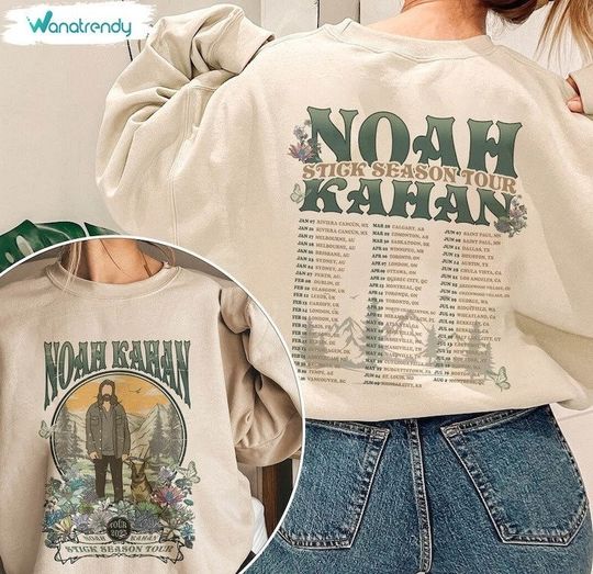 Discover Noah Kahan Stick Season 2024 Shirt, Stick Season Sweatshirt