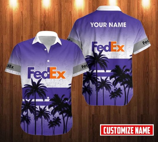 Discover Personalized FedEx Hawaiian Shirt, FedEx Ground Aloha Shirt