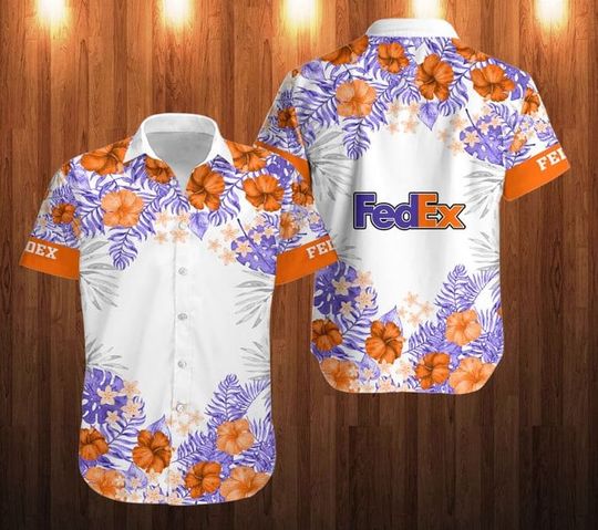 FedEx Hawaiian Shirt, FedEx Ground Aloha Shirt