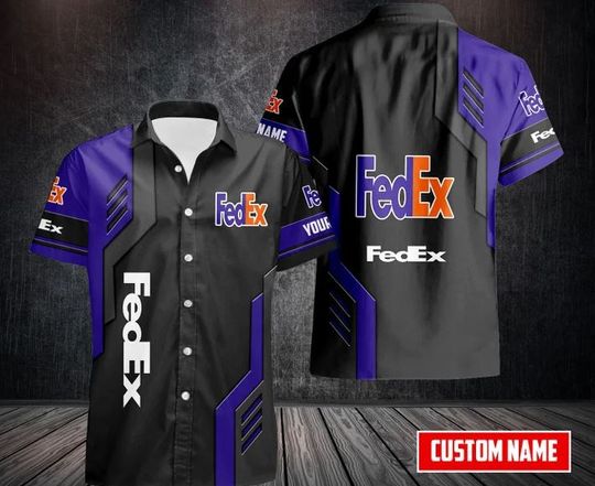 Discover Personalized FedEx Hawaiian Shirt, FedEx Ground Aloha Shirt