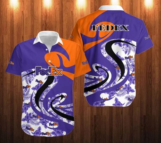 FedEx Hawaiian Shirt, FedEx Ground Aloha Shirt