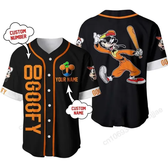 Discover Baseball Jacket T Shirt Baseball Jersey for Men Buttons Cardigan T-shirts