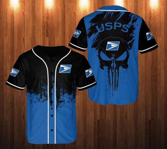 Discover Postal Service Baseball Jersey, Postal Worker Jersey