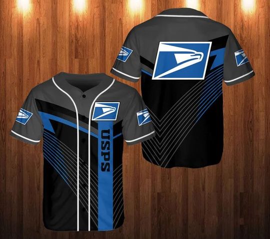 Discover Postal Service Baseball Jersey, Postal Worker Jersey