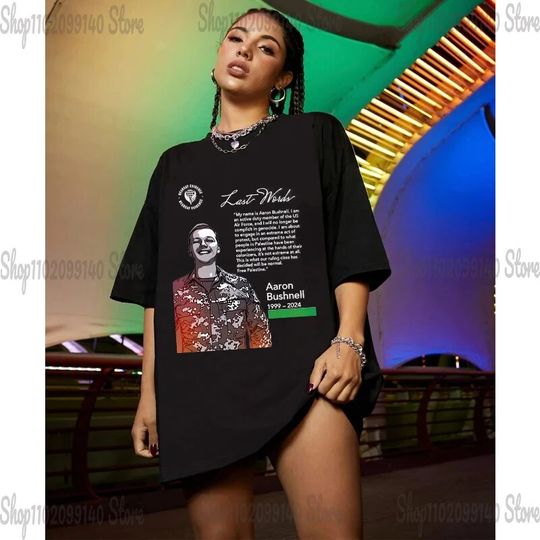 Discover Aaron Bushnell Y2K Summer T shirt