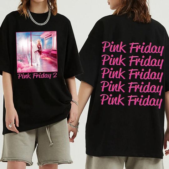 Discover Nicki Minaj Pink Friday 2 double T-Shirts