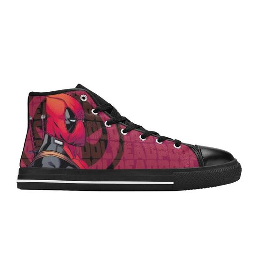 Deadpool Custom High Top Sneakers