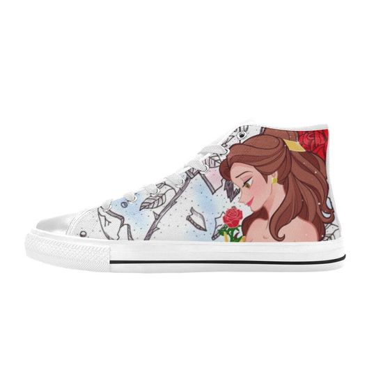 Discover The Beauty & Beast Disney High Top Sneakers