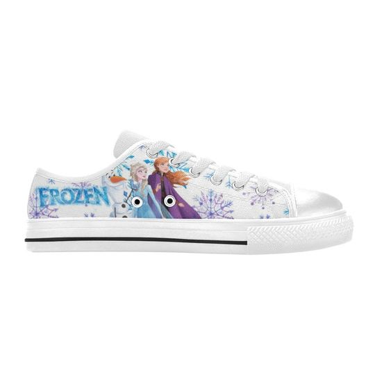 Discover Frozen Elsa, Ana & Olaf Movie Low Top Sneakers