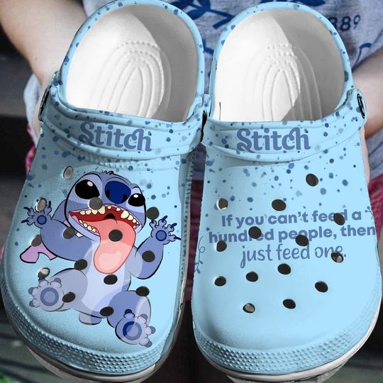 Stitch and Chill Cozy Disney Clogs