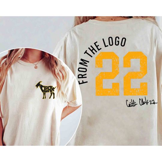 Caitlin Clark Shirt, From The Logo 22 Caitlin Clark T-Shirt