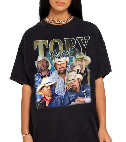 Toby Keith Shirt, Vintage Toby Keith Shirt, Country Song Shirt, Toby Keith Honoring Shirt