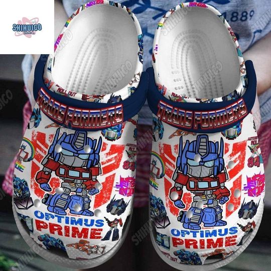 Transformers Shoes, Optimus Prime Sandals, Convoy Clogs