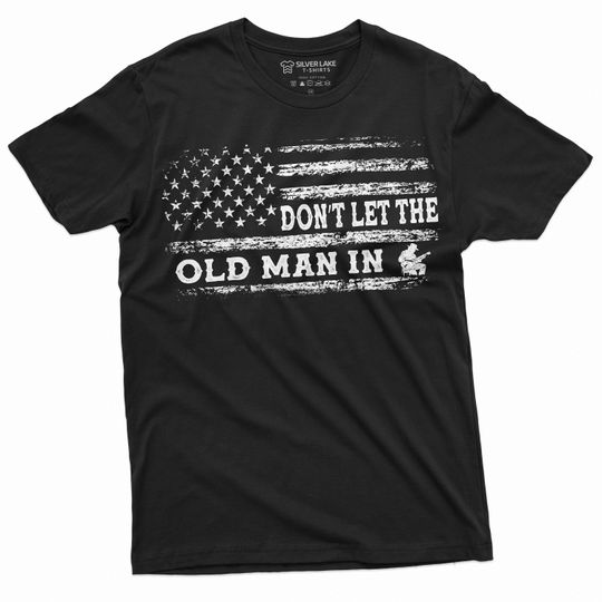 Country Music Don't Let the old man in T-shirt musician guitarist guitar player country shirt