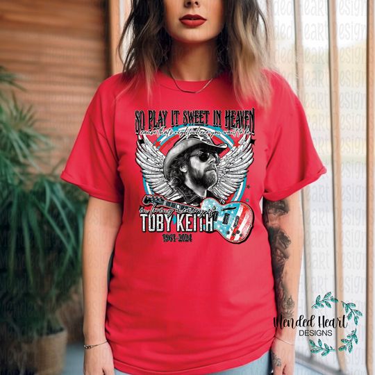 Toby Keith Memorial Tee Shirt