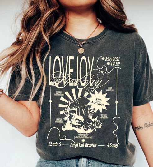 Lovejoy Music Band Shirt, Lovejoy North Autumn Tour 2024, the Lazy Cat shirt