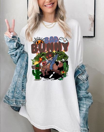 Exclusive Bad Bunny Concert Shirt, Nadie Sabe Lo Que Va a Pasar Manana