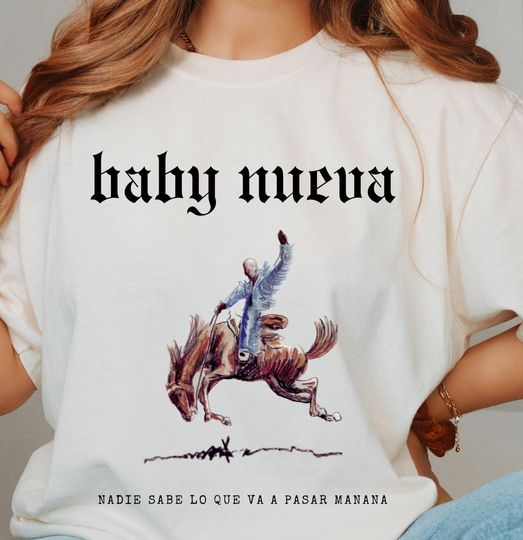 Discover Bad Bunny T Shirt, Bad Bunny Gift, Nadie Sabe Lo Que Va Pasar Manana Shirt