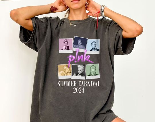 The Pink Summer Carnival Faux Sequin Shirt