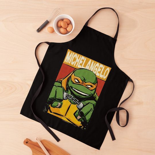 Michaelangelo TMNT Teenage Mutant Ninja Turtles Apron