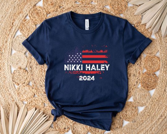 Nikki Haley 2024 Shirt, Patriotic Nikki Haley 2024 T-Shirt