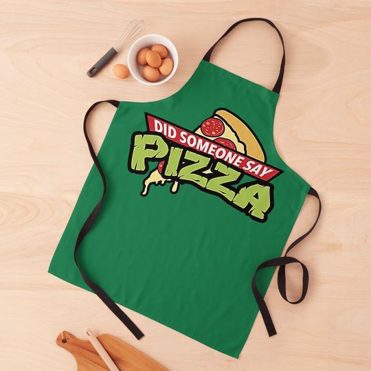 Did Someone Say Pizza TMNT Teenage Mutant Ninja Turtles Apron
