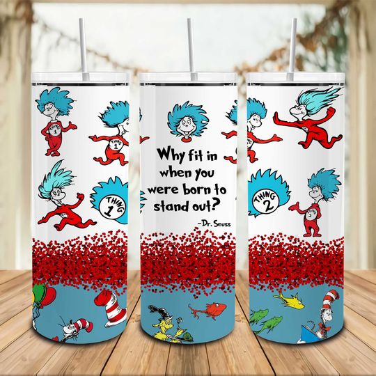 Discover Glitter Why Fit In When You Were Born To Stand Out 20oz Tumbler