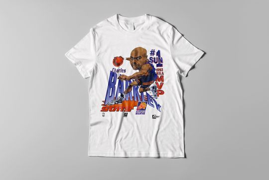 90s Charles Barkley Basketball T-Shirt, Vintage Style T-Shirt