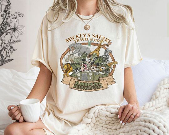 Retro Disney Animal Kingdom Shirt, Mickey and Friends Shirt