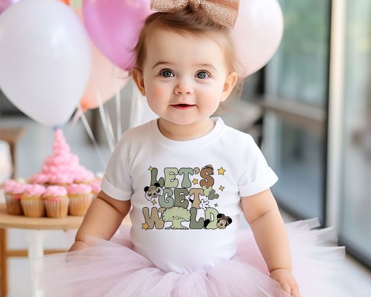 Discover Retro Mickey Let's Get Wild Shirt, Disney Animal Shirt