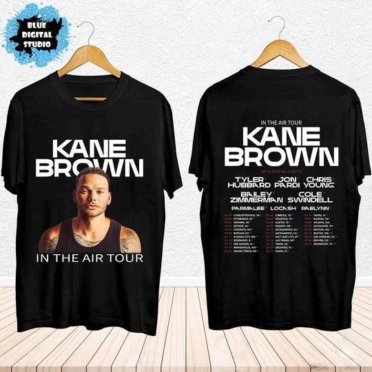 Kane Brown In The Air Tour 2024 Shirt, Kane Brown Fan T Shirt