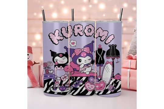 Hello Kitty Glitter Kitty 20 oz Tumbler